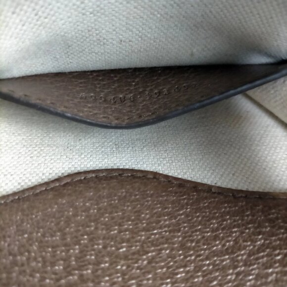 Gucci Hand Bag Brown Leather and Canvas 1194-040725 - Picture 12 of 13